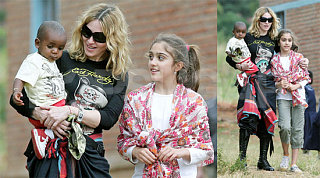 Madonna Inadvertently Employs Makeshift Bodyguards