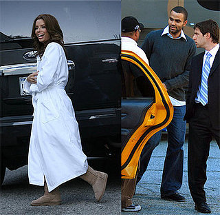 Tony & Eva Photographed Visiting Each Other, Shocking