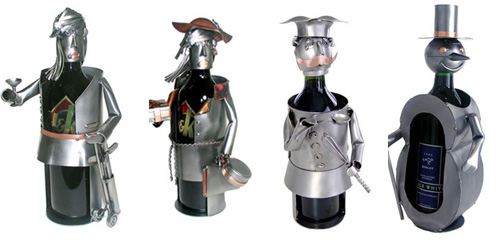 Steel Wine Clothed Sculptures: Love It Or Hate It?
