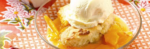 Perfect Summer Finish: Peach Crumble