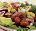 Fast & Easy Dinner: Grilled Everything Salad With Pesto Vinaigrette