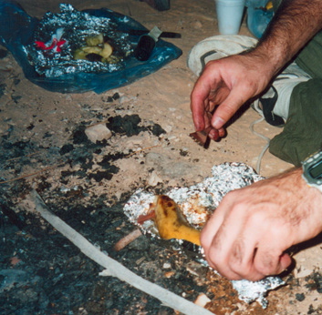 Campfire Dessert: Baked Banana Boats