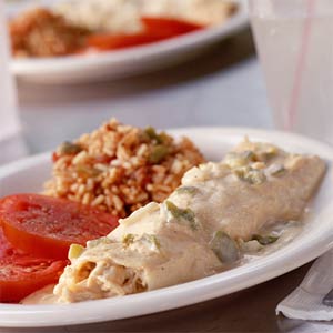Fast & Easy Dinner: Turkey Enchiladas