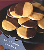 Give Black and White Cookies a Halloween Makeover