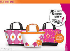Carry Your Lunch in a Tote for the Cure Carry Your Lunch in a Tote for the Cure