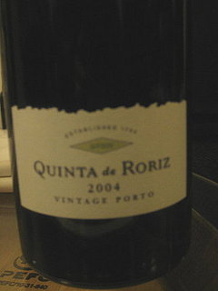 Happy Hour: Quinta de Roriz 2004 Vintage Port