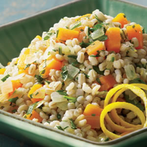Healthy Side: Butternut and Barley Pilaf