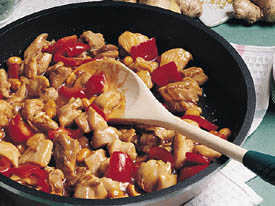 Fast & Easy Dinner: Spicy Peanut Chicken