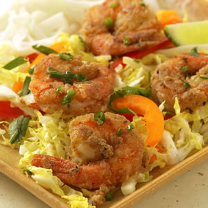 Fast & Easy Dinner: Salt & Pepper Shrimp