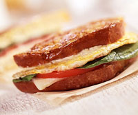 Fast & Easy Dinner: Grilled Egg Sandwich