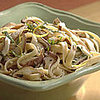 Fast & Easy Dinner: Fettuccine with Shiitake Mushrooms & Basil