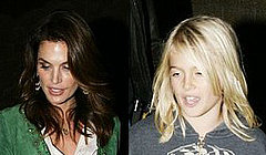 Mini Me: Cindy Crawford and Presley 
