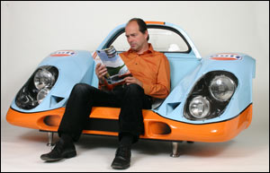 The Porsche 917 Sofa