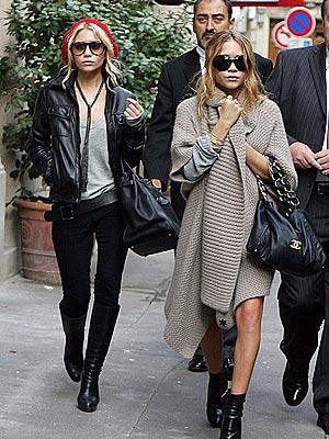 A sample of Olsens' shoes