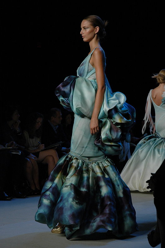 Immaterial: Zac Posen Strapless Bubble Dress