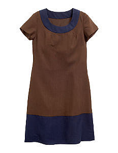 Fall Looks for Work:: Colourblock Wool Dress at Boden