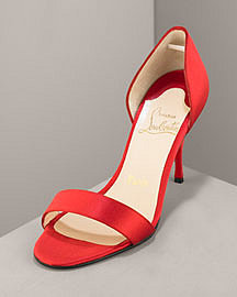 Christian Louboutin Satin d'Orsay