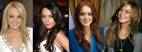 Lindsay Lohan's Hair Color