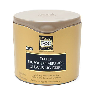 Doing Drugstore: RoC Daily Microdermabrasion Cleansing Disks