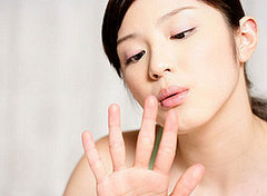 Beauty Blooper: Blood Red Nails Beauty Blooper: Blood Red Nails