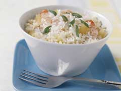 Piña Colada Shrimp and Rice