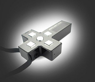 Cross Shaped MP3 Player Fits Across Your Heart