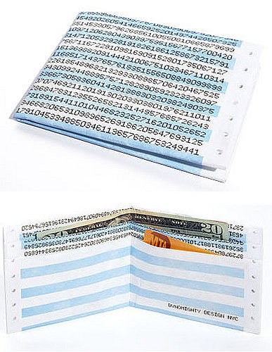 Dot Matrix Wallet: Totally Geeky or Geek Chic?