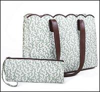 Meadowmere Lane - Scallop Pond Tote Laptop bag