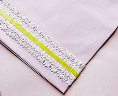 Ribbon-Trimmed Pillowcases