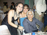 Mom, Luisa and me... beautiful women indeed