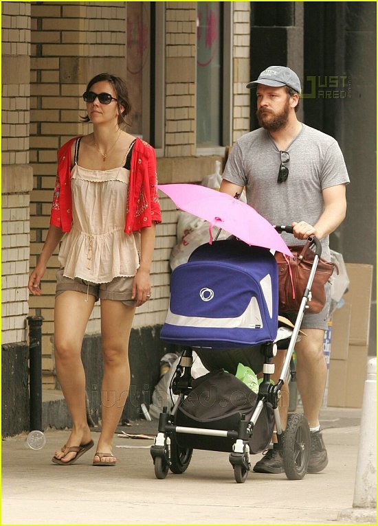 Maggie, Peter, and Baby Ramona celebrate Memorial Day