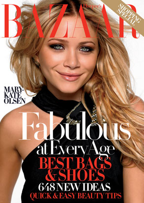 Mary-Kate Olsen for Harper's Bazaar October 2007