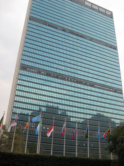 At the United Nations