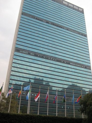 At the United Nations