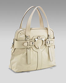 Salvatore Ferragamo Kerry Napa Satchel�-� Satchels�-� Neiman Marcus