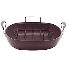 Linens 'n Things - Kitchen : Cookware: Roasting Pans: Anolon Advanced Countoured Roaster with Rack