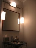 I painted that miror silver.  looks much better now