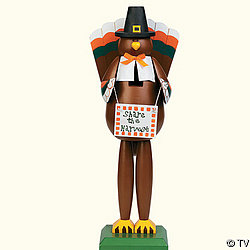 Wooden Turkey Nutcracker