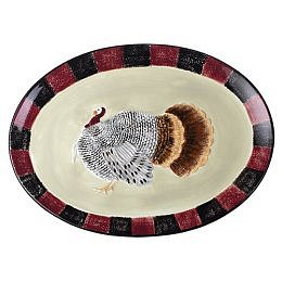 Harvest Turkey Serving Platter