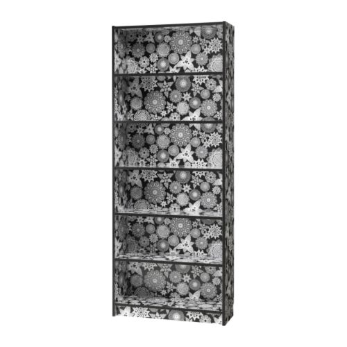 Nice and New: Black-and-White Ikea Billy Bookcase
