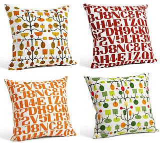 Nice and New: Alexander Girard Pillows at Room and Board