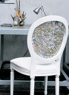 DIY:  Button-Backed Chair