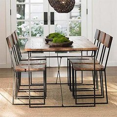 Crave Worthy: VivaTerra Railroad Tie Dining Table 