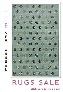 Sale Alert: Inside Avenue Semi-Annual Rugs Sale 