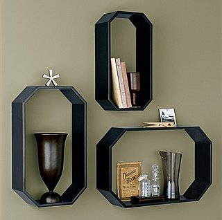 Steal of the Day: The Company Store Octagon Wall Shelves