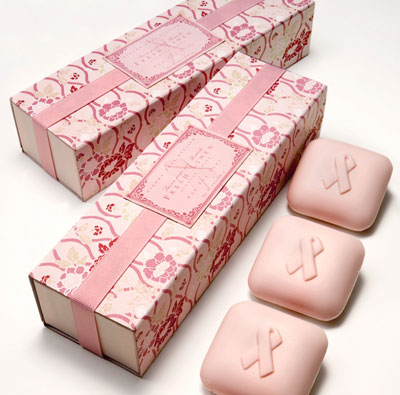 Rethinking Pink: Pink Ribbon Soaps