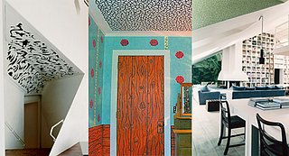 Midday Muse: Wallpapered Ceilings