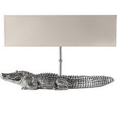 Love It or Hate It? Cipola Pewter Crocodile Lamp