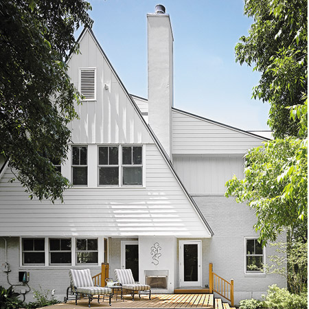 A Handsome Recycled Home