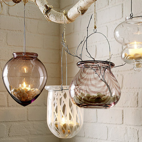 Nice and New: West Elm Art Glass Lanterns